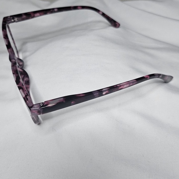 New EV1 Ellen DeGeneres Maise Purple Tortoise +1.75 Readers Reading Glasses Case - Picture 15 of 16